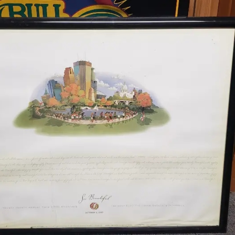 Framed Cityscape Art Print